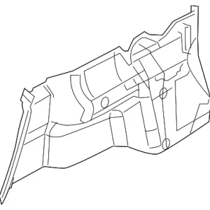 Trunk Side Trim - Mazda (GS3L-68-850)