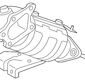Catalytic Converter - Mazda (L3D7-20-55XC)