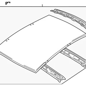 Roof Panel - Mazda (B2YR-70-60XA)