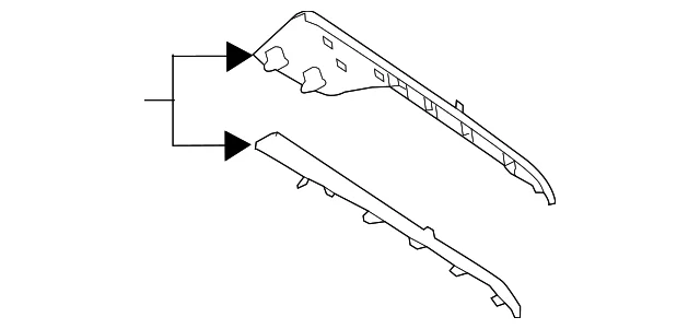 Cover(R) Hole Rear Console - Mazda (K128-64-47XE-39)