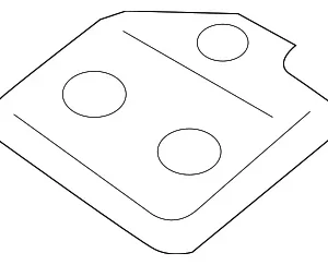 Front Pipe Hanger - Mazda (AJ20-40-081C)
