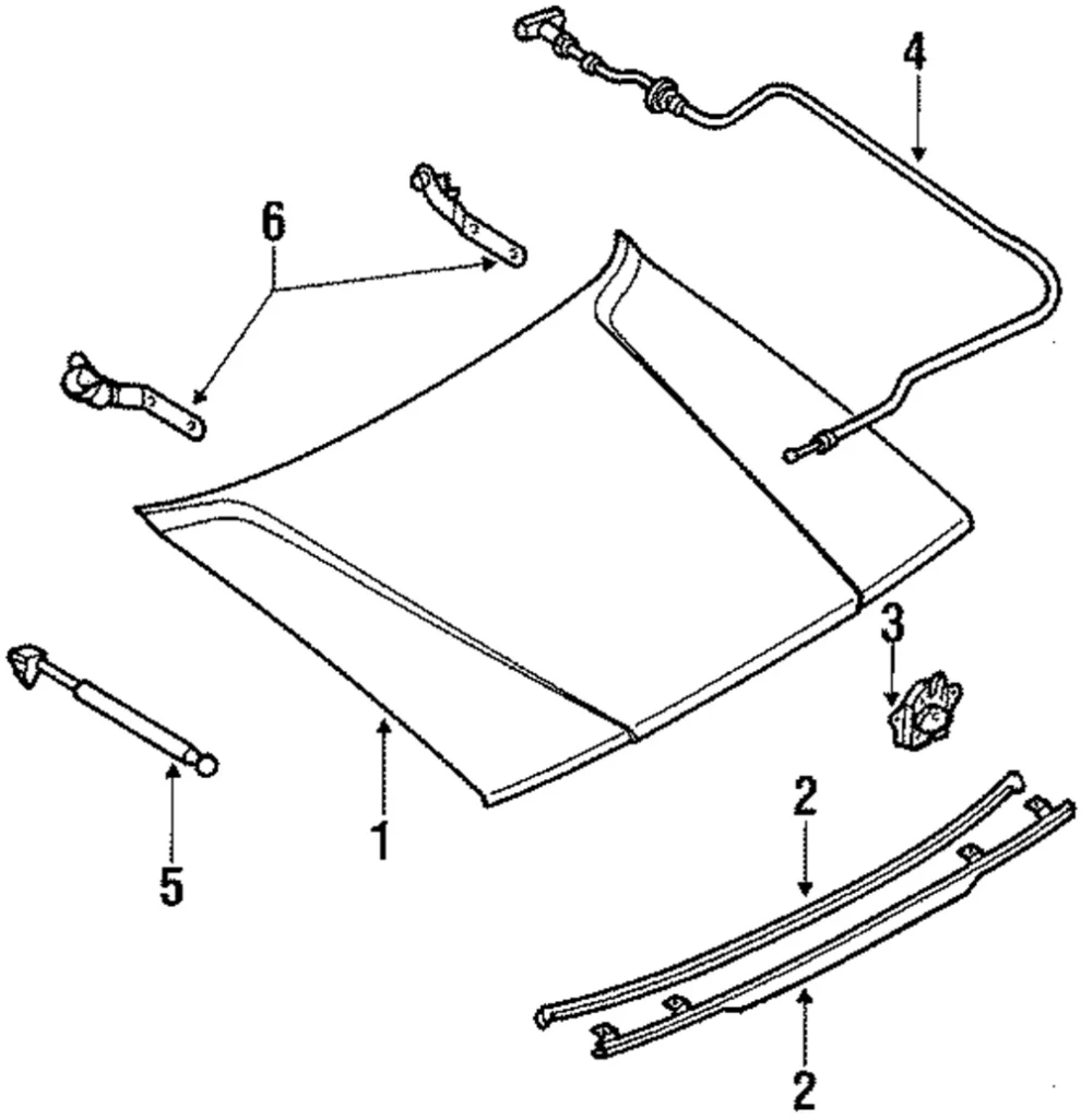 Release Cable - Mazda (H260-56-720B)