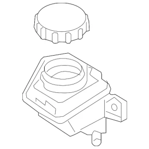 Master Cylinder Reservoir - Mazda (DB4G-43-55XA)