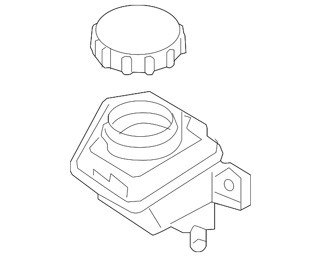 Master Cylinder Reservoir - Mazda (DB4G-43-55XB)