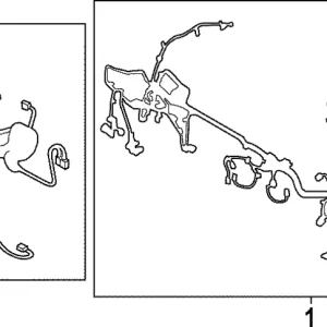 Engine Compartment Wiring Harness - Mazda (VA45-67-010B)