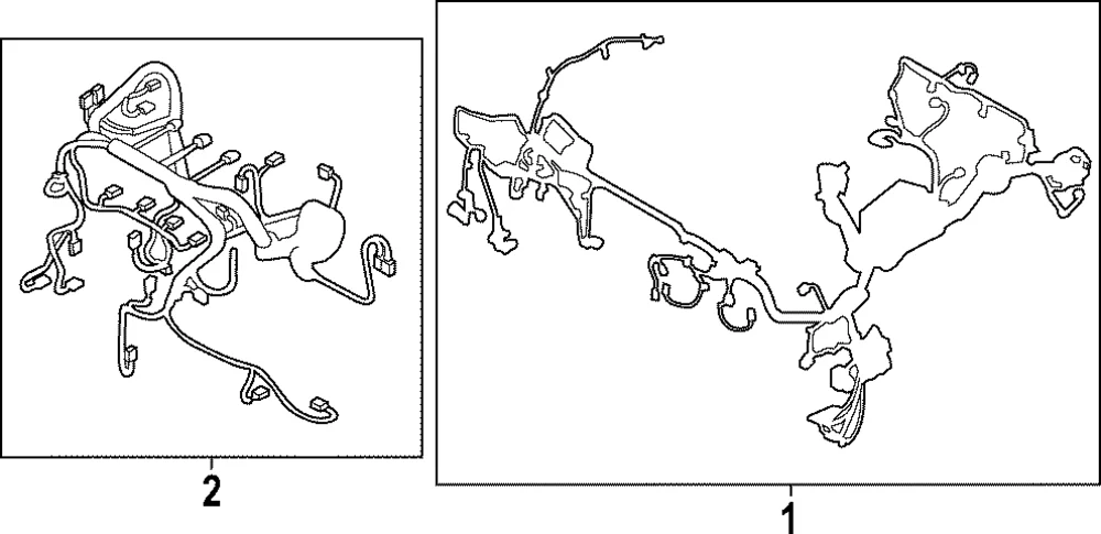 Engine Compartment Wiring Harness - Mazda (VH06-67-010)