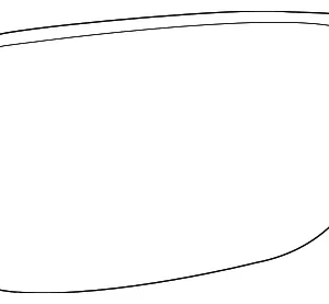 Mirror Glass - Mazda (TK48-69-1G1)