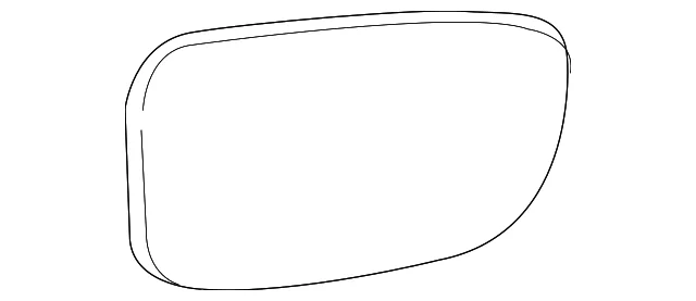 Mirror Glass - Mazda (TK70-69-1G1)