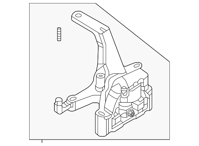Motor Mount - Mazda (DN4E-39-060)