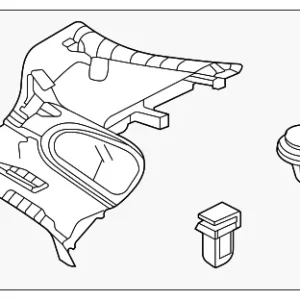 Upper Quarter Trim - Mazda (DGH9-68-250B-02)