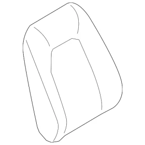 Seat Back Pad - Mazda (KB7W-88-132)