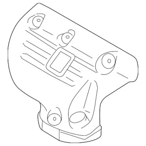 Heat Shield - Mazda (FP49-13-390)