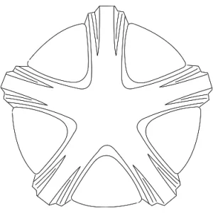 Wheel, Alloy - Mazda (9965-47-6060)