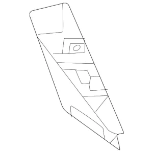 Sail Trim - Mazda (KBB3-69-11YA-02)