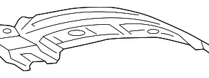 Drive Motor Battery Pack Cover - Mazda (VCY7-30-2K1)