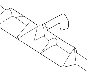 Bumper Cover Lower Bracket - Mazda (GD7A-50-191A)
