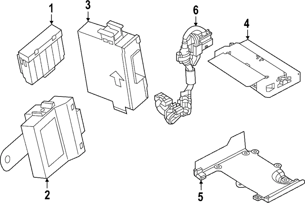 Mobile Phone Control Module - Mazda (VC88-67-CM0)