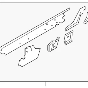 Side Rail Assembly - Mazda (NA1P-53-950)