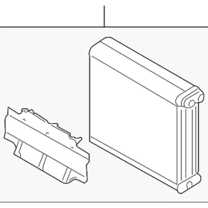 A/C Evaporator Core - Mazda (BBM4-61-J10)