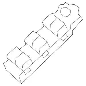 Window Switch - Mazda (DB4G-66-350)