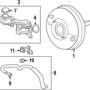 Vacuum Hose Holder - Mazda (VA40-43-825B)