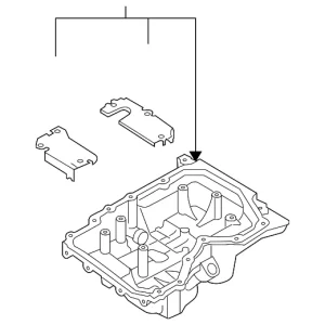 Oil Pan - Mazda (L309-10-400C)