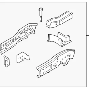 Rail Assembly - Mazda (ZZC1-53-300)