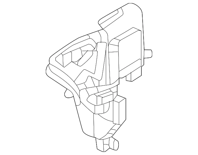 Heater Duct - Mazda (KR9P-61-15Z)