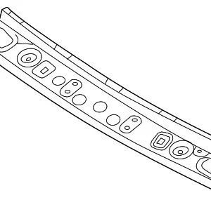 Windshield Header - Mazda (KB7W-70-640)
