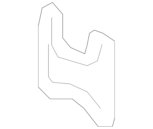 Bumper Bracket - Mazda (N243-53-89XA)