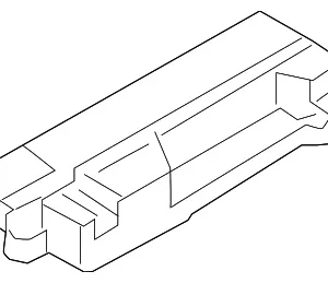 Floor Cover Panel Bracket - Mazda (GRV2-68-8E0)