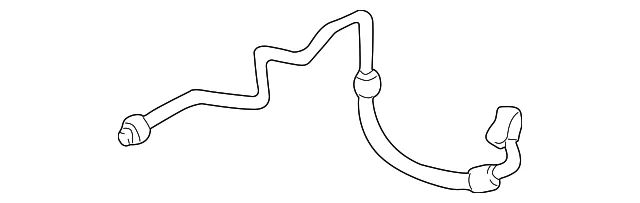A/C Refrigerant Discharge Hose - Mazda (T006-61-4G0J)