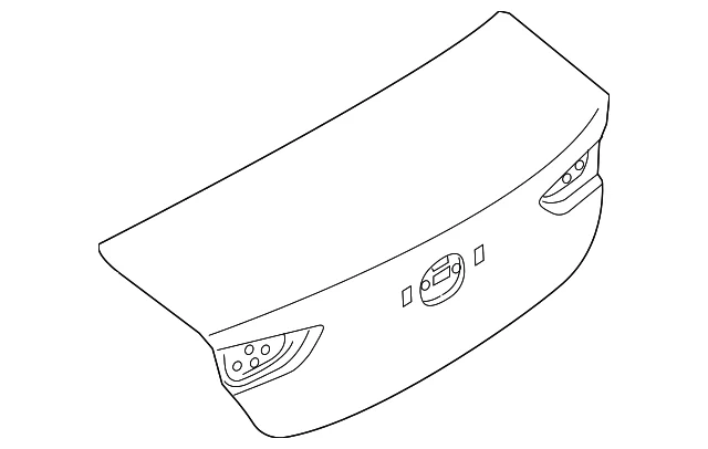 Lid Trunk - Mazda (BDY0-52-61XA)