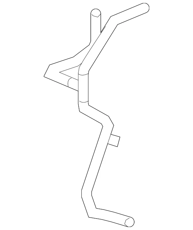 HVAC Heater Hose - Mazda (ZZCA-61-24X)