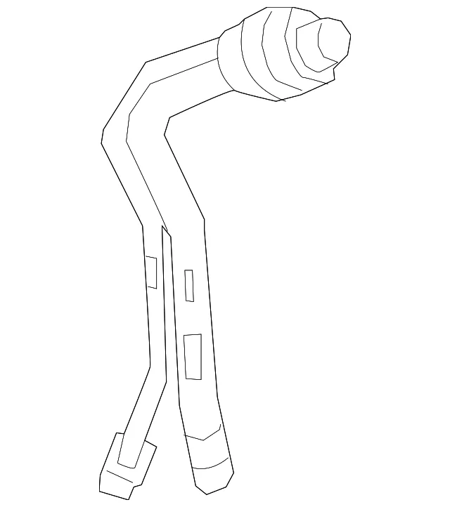 Filler Pipe - Mazda (SH9P-20-2L0)