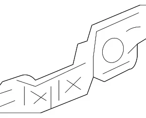 Handle Base - Mazda (ZZCA-58-412)