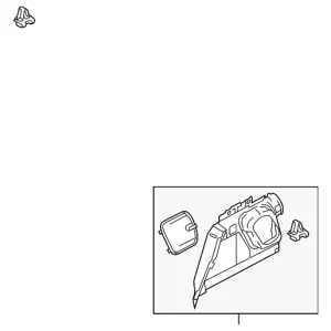 Trunk Side Trim - Mazda (BBN6-68-870A-04)