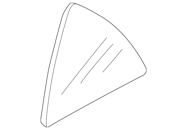 Fixed Glass - Mazda (B25D-73-661B)