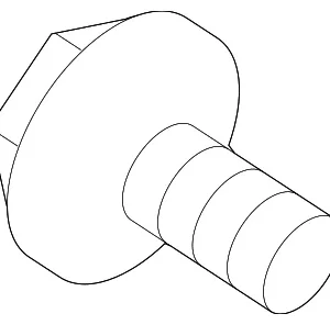 Rear Spoiler Bolt - Mazda (9079-60-616)