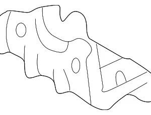 Lock Bracket - Mazda (LC62-54-152C)