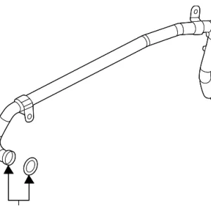 Water Outlet Gasket - Mazda (H301-15-159)