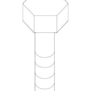 Ignition Coil Bolt - Mazda (9XG0-53-107L)