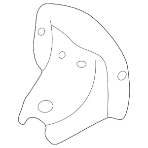 Bumper Bracket - Mazda (GJ21-53-896B)