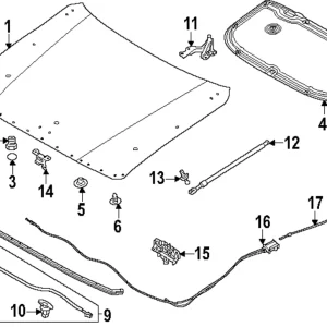 Insulator - Mazda (KBB3-56-681A)