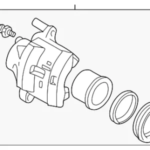 Caliper - Mazda (GJ6E-33-61XC)