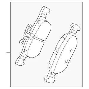 Brake Pads - Mazda (DGY6-26-43ZA)