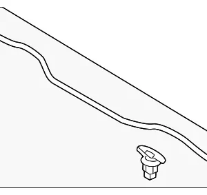 Rear Weather-Strip - Mazda (KBB3-56-760)