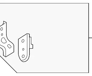 Tow Hook Bracket - Mazda (C235-53-890C)