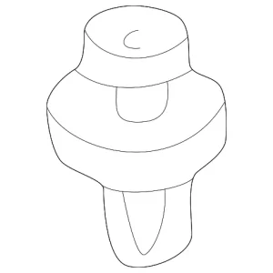 Rocker Molding Rivet - Mazda (KA39-50-795-00)