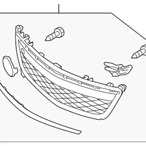 Lower Grille - Mazda (EH44-50-1T0H)